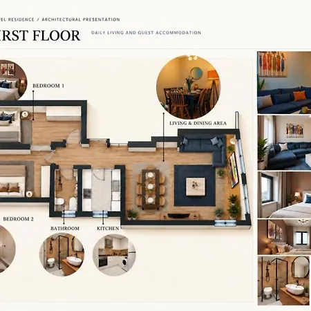 Renovated Flat Near Tram Ac Apartment
